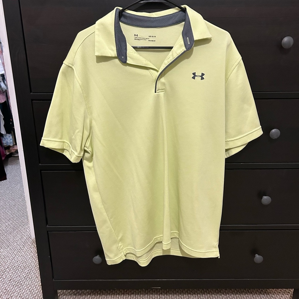 Under Armour Men's Green Polo Shirt